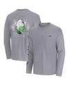 Tommy Bahama Men's Gray Tampa Bay Buccaneers Oasis End Zone Lux Long Sleeve T-shirt