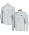Tommy Bahama Men's  Gray Florida State Seminoles Delray Frond Islandzone Half-zip Jacket In Gray