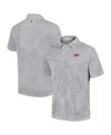 Tommy Bahama Men's Gray Joey Logano Santiago Paradise Polo Shirt In Gray