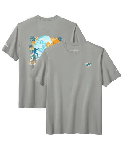 Tommy Bahama Men's Gray Miami Dolphins Huddle Hang Tens T-shirt