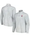 Tommy Bahama Men's  Gray Florida State Seminoles Delray Frond Islandzone Half-zip Jacket In Gray