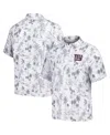 Tommy Bahama Men's Gray New York Giants Cabana Shores Islandzone Tri-blend Polo In Gray