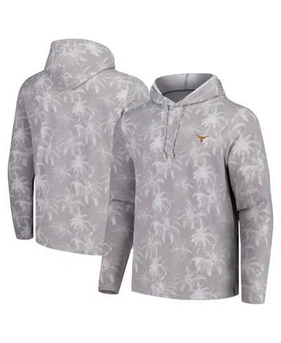 Tommy Bahama Men's Gray Texas Longhorns Palm Frenzy Hoodie Long Sleeve T-shirt