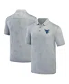 Tommy Bahama Men's Gray Michigan Wolverines Sport Palm Coast Palmera Islandzone Polo In Gray
