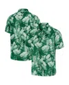 Tommy Bahama Men's Green New York Jets Big Tall Coast Nuevo Fronds Islandzone Button-up Shirt In Green