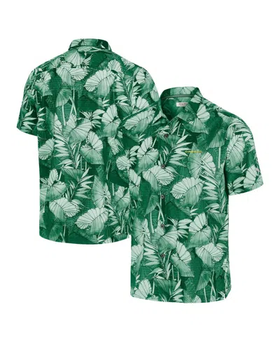 Tommy Bahama Men's Green Oregon Ducks Big Tall Coast Nuevo Fronds Islandzone Button-up Shirt