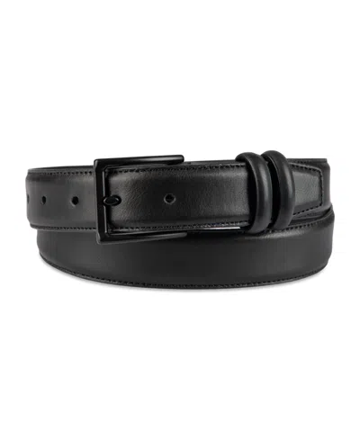 Tommy Bahama Men's Hidden Stretch Casual Leather Belt In Black