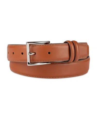 Tommy Bahama Men's Hidden Stretch Casual Leather Belt In Brown
