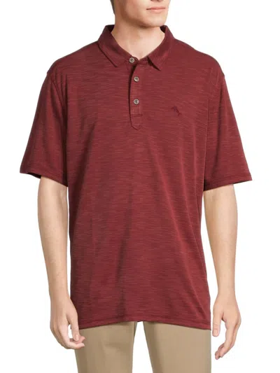 Tommy Bahama Men's Le Cruz Oversized Polo In Rhumba Red