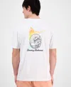 Tommy Bahama Men's Marlin Wave Graphic T-shirt In White
