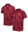 Tommy Bahama Men's Maroon Minnesota Golden Gophers Miramar Blooms Polo Shirt In Burgundy