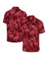 Tommy Bahama Maroon Texas A&m Aggies Coast Nuevo Fronds Button-up Shirt In Burgundy