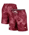 Tommy Bahama Men's Maroon Texas A M Aggies Santiago Palms Board Shorts In Burgundy