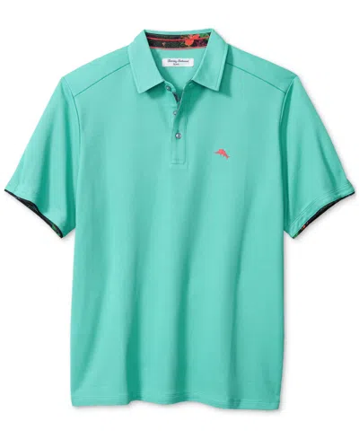 Tommy Bahama Men's Neon Shores Five O'clock Polo Shirt In Blue Freeze