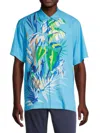 TOMMY BAHAMA MEN'S OH MY FROND GRAPHIC SILK SHIRT