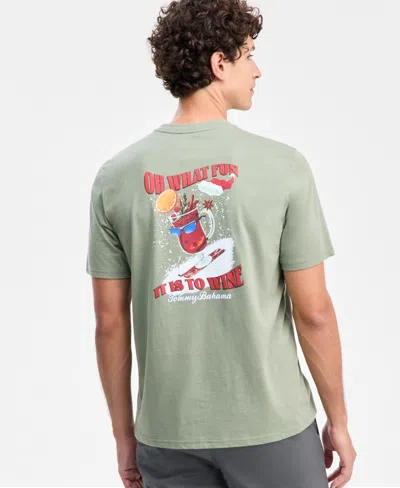 Tommy Bahama Men's Oh What Fun It Is To Wine T-shirt In Green