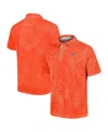 Tommy Bahama Men's Orange Cleveland Browns Sport Santiago Paradise Polo Shirt In Orange