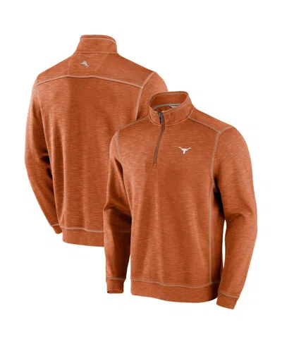 Tommy Bahama Men's Orange Texas Longhorns Sport Tobago Half-zip Jacket