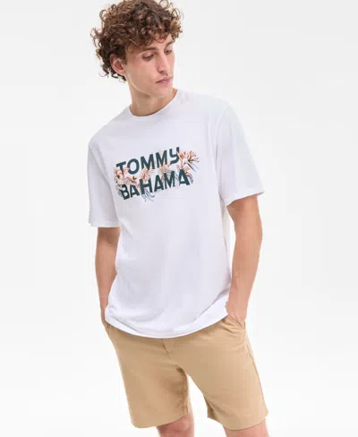 Tommy Bahama Men's Parrot Graphic Logo T-shirt In White
