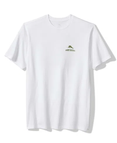 Tommy Bahama Men's Ping It On Short Sleeve T-shirt In White