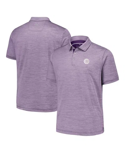 Tommy Bahama Men's Purple Chicago Cubs Sport San Raphael Island Zone Polo Shirt