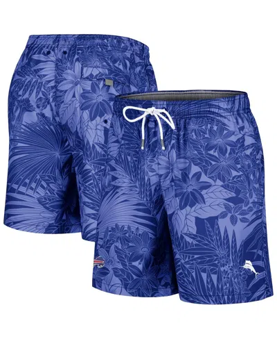 Tommy Bahama Blue Detroit Lions Santiago Palms Board Shorts In Royal