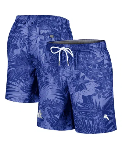 Tommy Bahama Men's Royal Kentucky Wildcats Santiago Palms Board Shorts In Blue
