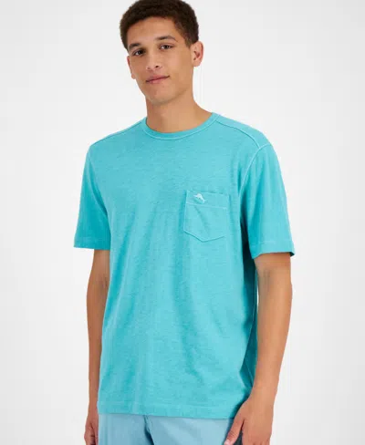 Tommy Bahama Men's Short Sleeve Crewneck Pocket Canal T-shirt In Castaway