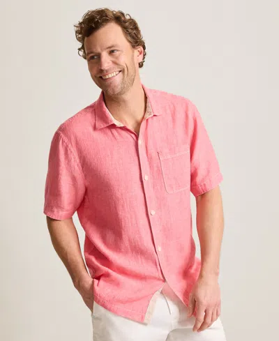 Tommy Bahama Paradise Breezer Linen Shirt In Pink