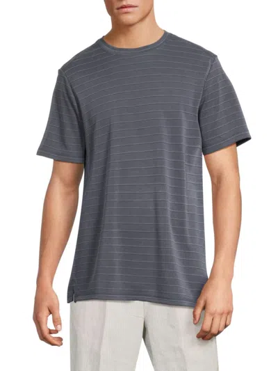 Tommy Bahama Men's Siena Sky Striped T-shirt In Blue Jean