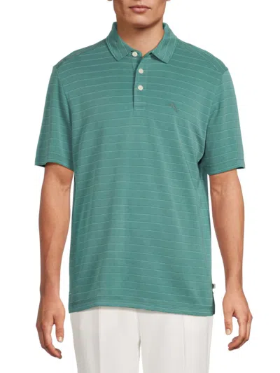 Tommy Bahama Men's Siena Striped Polo In Blue