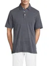 Tommy Bahama Men's Siena Striped Polo In Blue Jean