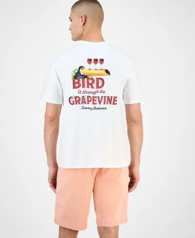 Tommy Bahama Men's Through The Grapevine Graphic T-shirt In White
