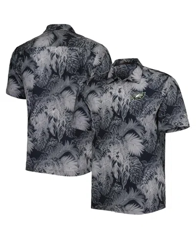 Tommy Bahama Black Philadelphia Eagles Big & Tall Bahama Coast Luminescent Fronds Camp Islandzone Bu