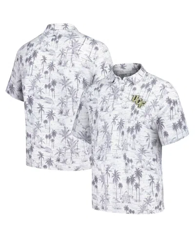 Tommy Bahama Men's  Gray Ucf Knights Sport Cabana Shores Islandzone Tri-blend Polo