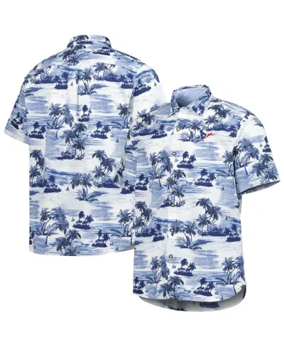 Tommy Bahama Men's  Navy Houston Texans Sport Tropical Horizons Button-up Shirt