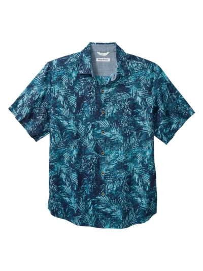 Tommy Bahama Men's Tortola Fronds Button-front Shirt In Coastline