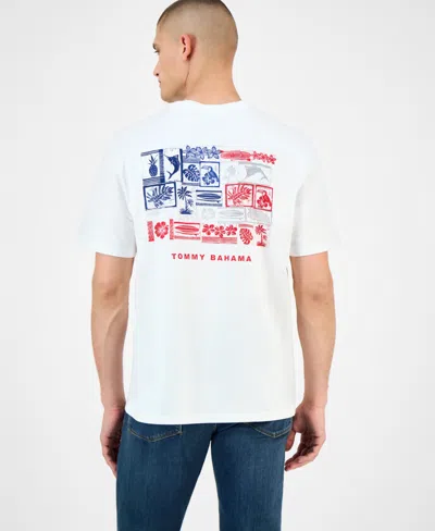 Tommy Bahama Men's Tropical Flag Graphic T-shirt In Yellow