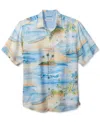 Tommy Bahama Veracruz Cay Isle Vista Short Sleeve Button-up Shirt In Bon Voyage