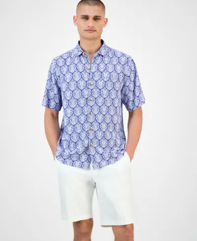 Tommy Bahama Men's Veracruz Cay Monstera Printed Button-down Shirt