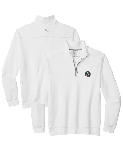 Tommy Bahama Men's White Florida State Seminoles Montego Bay Half-zip Jacket