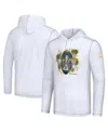 TOMMY BAHAMA MEN'S WHITE GREEN BAY PACKERS GRAFFITI TOUCHDOWN PULLOVER HOODIE