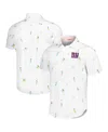 Tommy Bahama White Kansas City Chiefs Nova Wave Flocktail Button-up Shirt In White