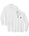 Tommy Bahama Men's White Notre Dame Fighting Irish Montego Bay Half-zip Jacket In White
