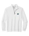 Tommy Bahama Men's White Penn State Nittany Lions Montego Bay Half-zip Jacket In White