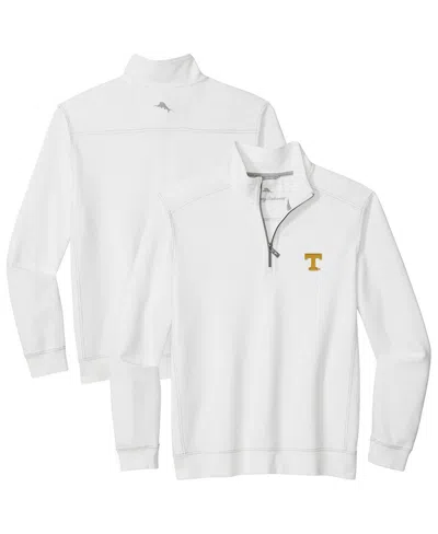 Tommy Bahama Men's White Tennessee Volunteers Montego Bay Half-zip Jacket