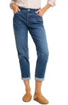 Tommy Bahama Mid Rise Slim Fit Crop Boyfriend Jeans In Sunset Blue Wash