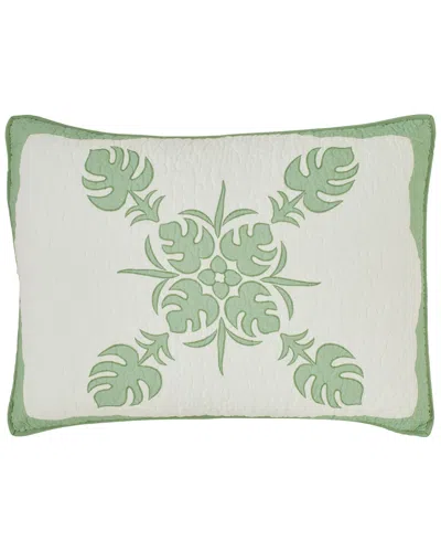 TOMMY BAHAMA TOMMY BAHAMA MOLOKAI BRIGHT GREEN SHAM