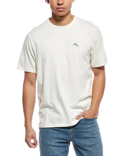 Tommy Bahama Monstera Blues Lux T-shirt In White