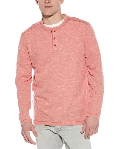 Tommy Bahama Morro Beach Henley In Red